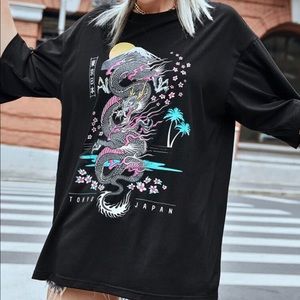 Oversized Dragon Tee